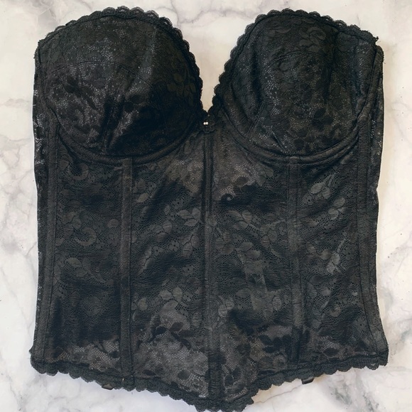 jcpenney Other - Vintage black corset 38C